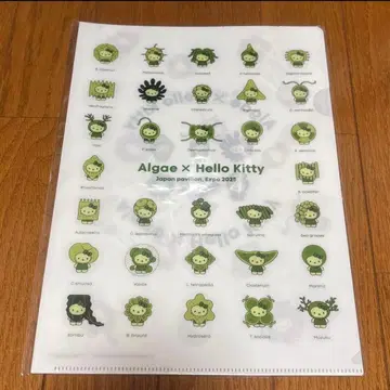 EXPO2025 간사이 만박 일본관 해조 키티 클리어 파일 2장 세트