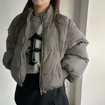 apres jour mignon 다운 라이크 2WAY 스탠드 블루종