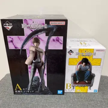 제일복권 데스노트 A상 야가미 라이토 B상 L 피규어