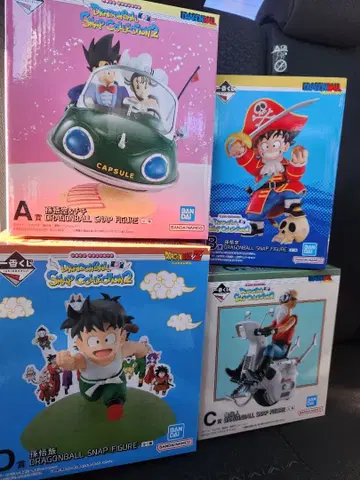 드래곤볼 스냅 컬렉션 2 피규어 ABCD 세트 하위상 덤