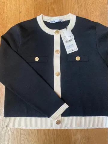 ZARA 자라 가디건 니트 상의 볼레로 여성용 자켓