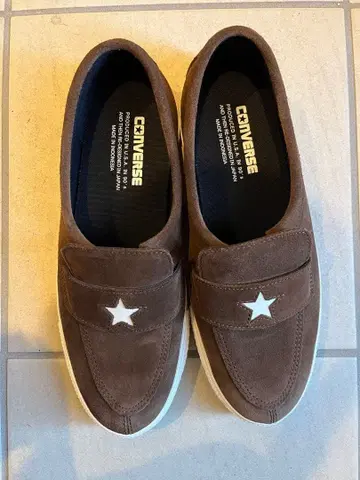 컨버스 원스타 브라운 로퍼