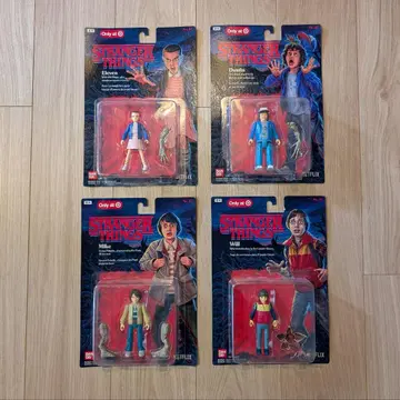 스트레인저 씽스 피규어 세트 Bandai Netflix