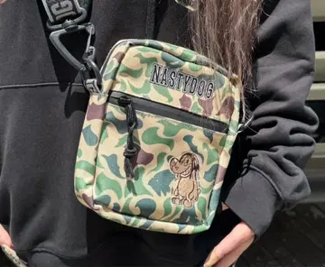 NASTYDOG 카모 패턴 숄더백