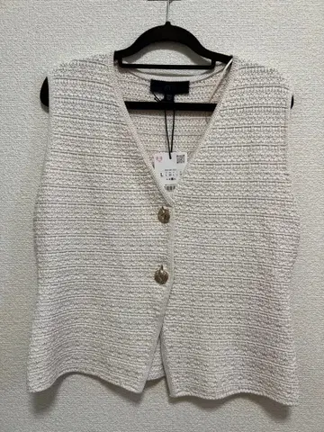 ZARA 텍스처 니트 웨이스트코트