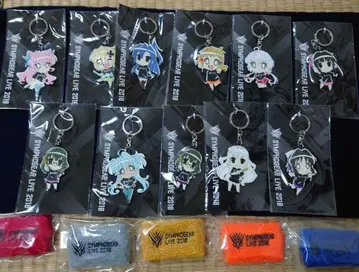 심포기어 라이브 2018 러버 키링 하프 리스트 밴드