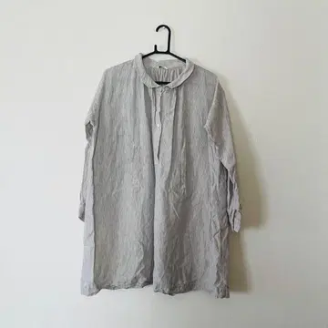 bulbul 바르바 린넨 100% 개더 블라우스