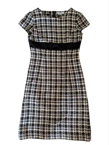 새상품급 M 엠즈 그레이시 하운드투스 리본 반팔 원피스