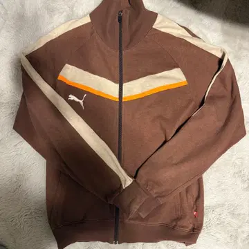 PUMA 트랙 자켓 브라운 L 사이즈