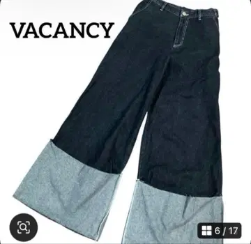 VACANCY 데님 팬츠 블랙 L 사이즈