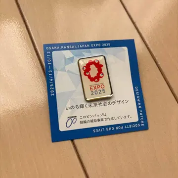 EXPO 2025 핀 배지