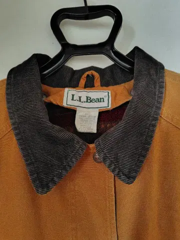 L.L.Bean 코듀로이 옷깃 롱 코트