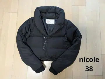 니콜 숏 다운 자켓 179/wg