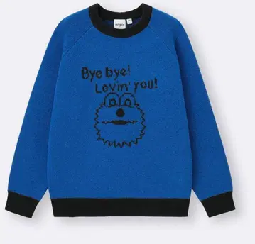 [택 포함 새상품] GU 퍼펫 스 오버 사이즈 니트 L