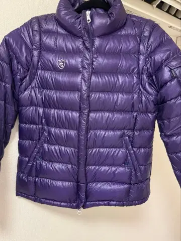PG 보라색 다운 자켓