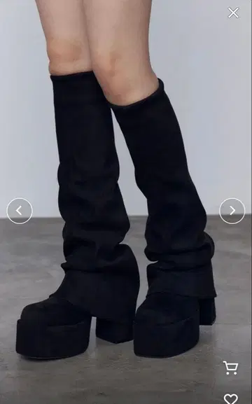 EMODA 루즈 플레어 커버 핏 부츠