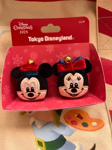 디즈니 크리스마스 2025 미키 미니 반지