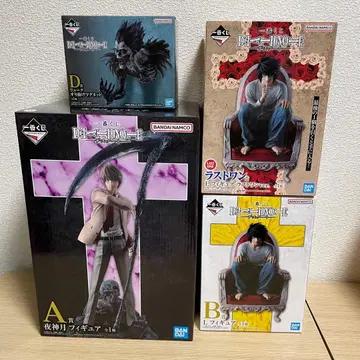 DEATHNOTE 제일복권 A상 야가미 라이토 B상 라스트원상 L 피규어