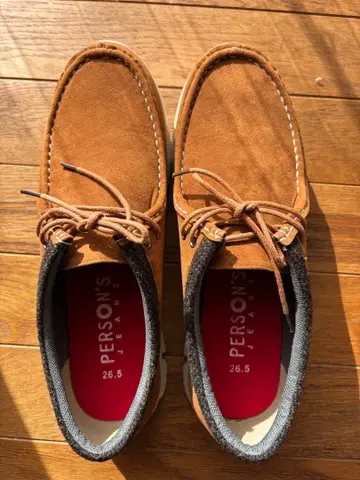 새상품 PERSON'S 모카신 26.5cm