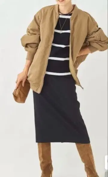 플라주 I 라인 스트레치 타이트 스커트 2