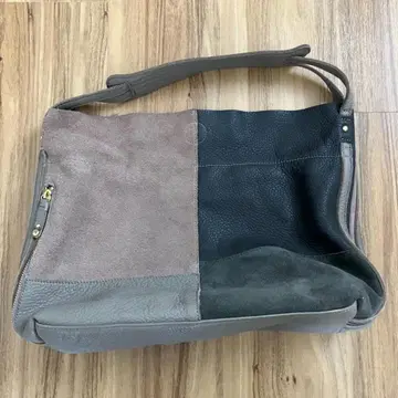 BEAURE 레 천연 가죽 토트백