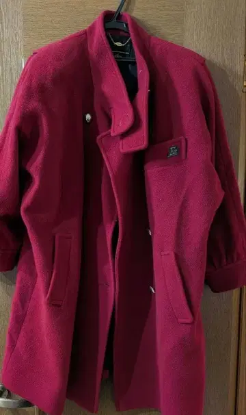 Leilian 더플 코트 빨간색 13+