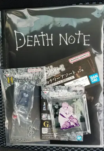 제일복권 데스노트 I상 클리어 파일 외