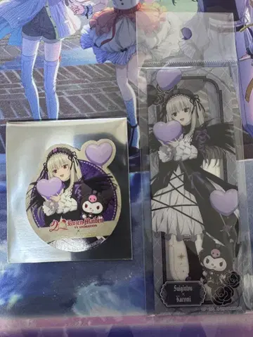 로젠 메이든 산리오 콜라보 아크릴 카드 쿠로미 수은등