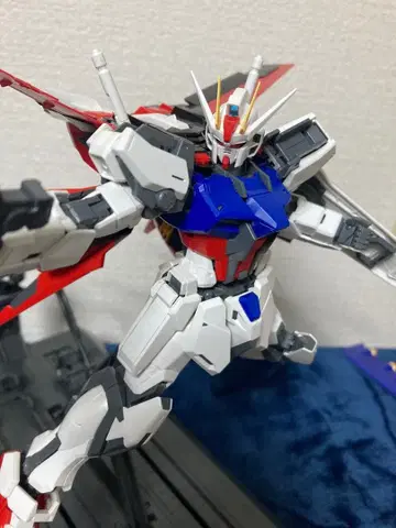 건담 프라모델 조립 완료 정크 MG 에일 스트라이크 건담 VerRM