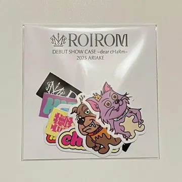 ROIROM 프레이크 스티커