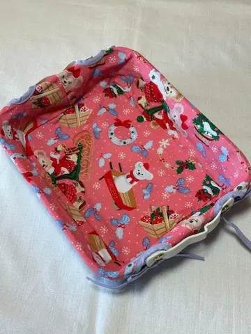 새상품 미사용 더피 수베니어 바스켓 크리스마스