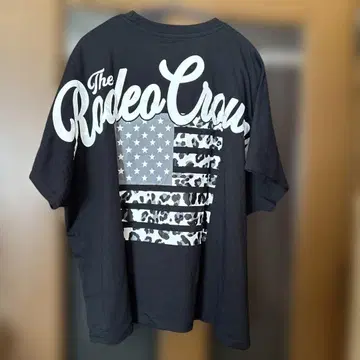 Rodeo Crowns 레오파드 무늬 반팔 T셔츠 프리 사이즈 새상품