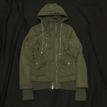 [ 하자품 ] Buffalo Bobs 밀리터리 자켓 기믹 카키