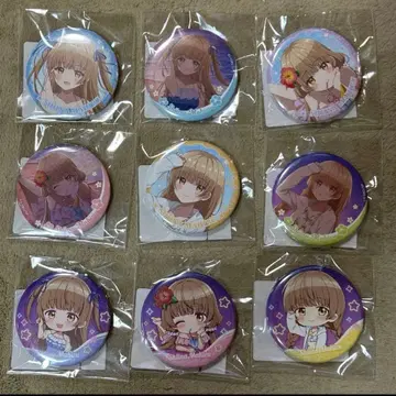 옆집 천사님 여름방학 DMM 스크래치 시이나 마히루 E상 캔뱃지 전종