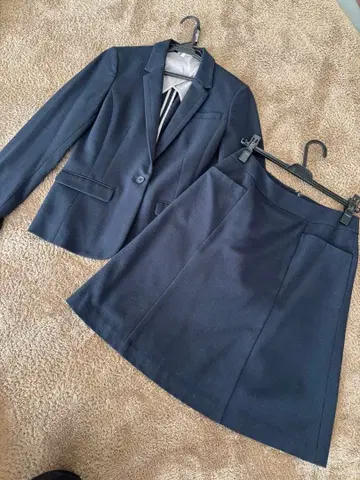 정장 셀렉트 네이비 스커트 수트 상하의 세트 가을/겨울 11호