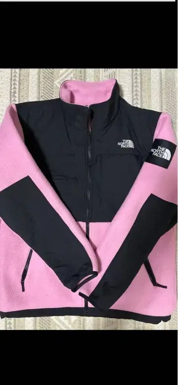 THE NORTH FACE 플리스 자켓 핑크/블랙