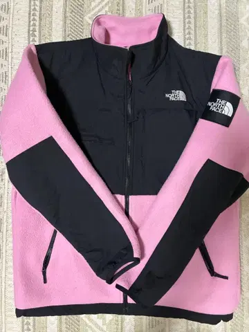THE NORTH FACE 플리스 자켓 핑크/블랙