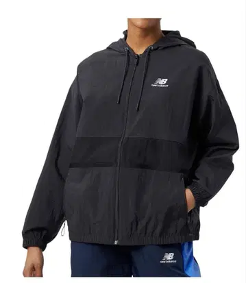 미사용 새상품 뉴발란스 우븐 자켓 윈드 브레이커 저지 M