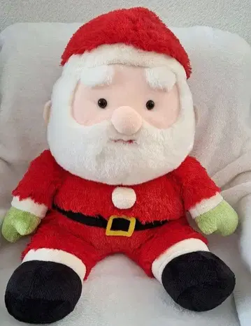 커다란 산타클로스 봉제 인형 크리스마스