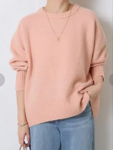 콜라주 개럴개런트 야크 니트