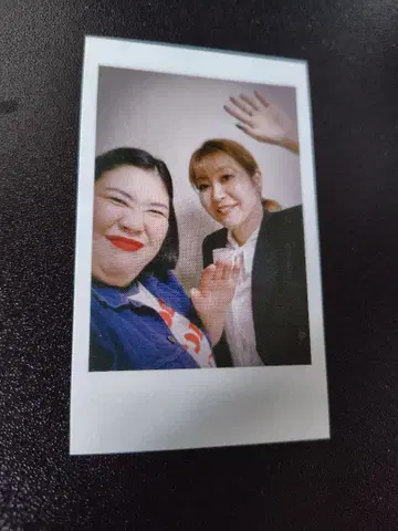 홍쇼가 무겐다이 입장 시 배포 폴라로이드풍 카드