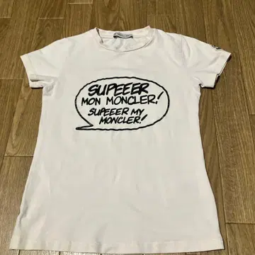 MONCLER 반팔 T셔츠 코믹풍