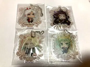 FateApocrypha 아크릴 스탠드 키링 4종 토지코레