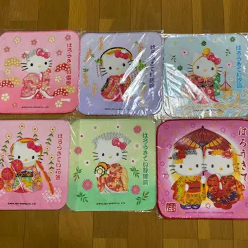 지역 한정 키티 타월 세트