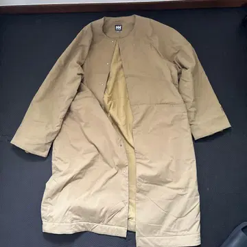 헬리 한센 베이지 트렌치코트 여성용 M