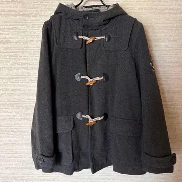 *drug store's 드럭 스토어즈 울 혼방 더플 코트 F