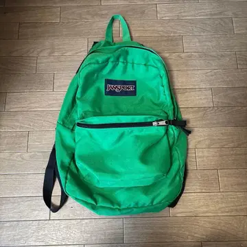 JANSPORT 백팩 그린 포인트 컬러 테크 y2k 아카이브