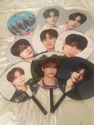 INI 후지마키 쿄스케 부채 묶음 판매 9장 세트 미개봉 새상품도 있음