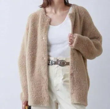 개럴개런트 페더얀 가디건 베이지 새상품급