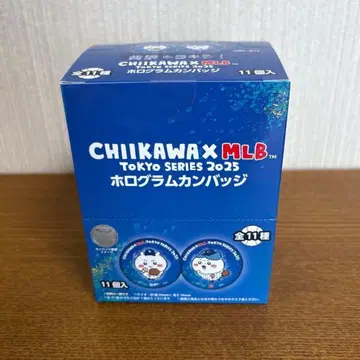 치이카와 MLB TOKYO SERIES 홀로그램 캔배지 BOX